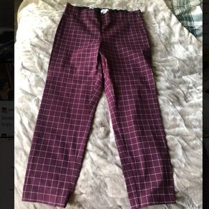 Patterned Dress Pants